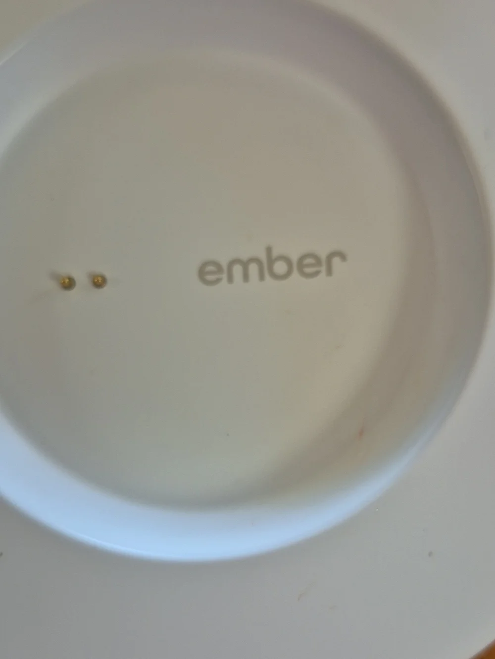 Ember White Temperature Control Smart Mug Warmer & Charging Cord